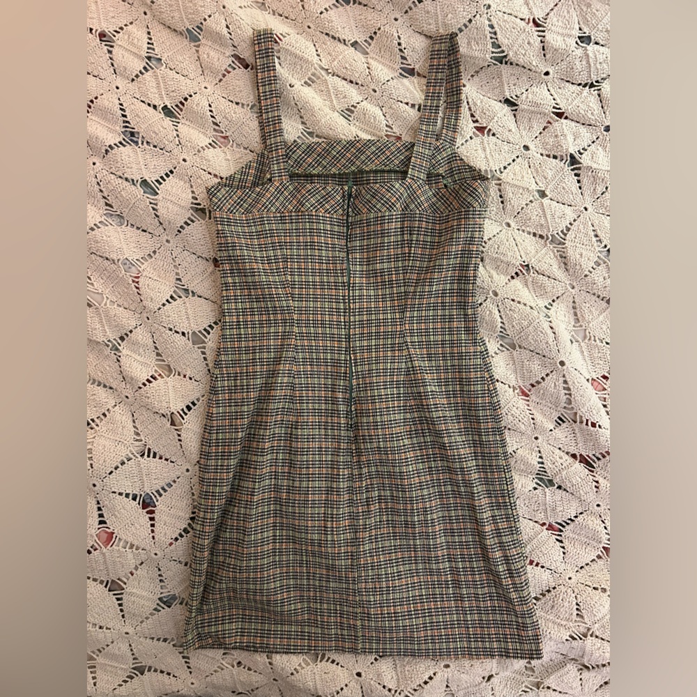 City Triangles Multicolor Checkered Mini Dress - image 2